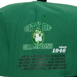 Mitchell & Ness Snapback-Team Origins Snapback Hwc Boston Celtics