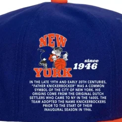 Mitchell & Ness Snapback-Team Origins Snapback Hwc New York Knicks