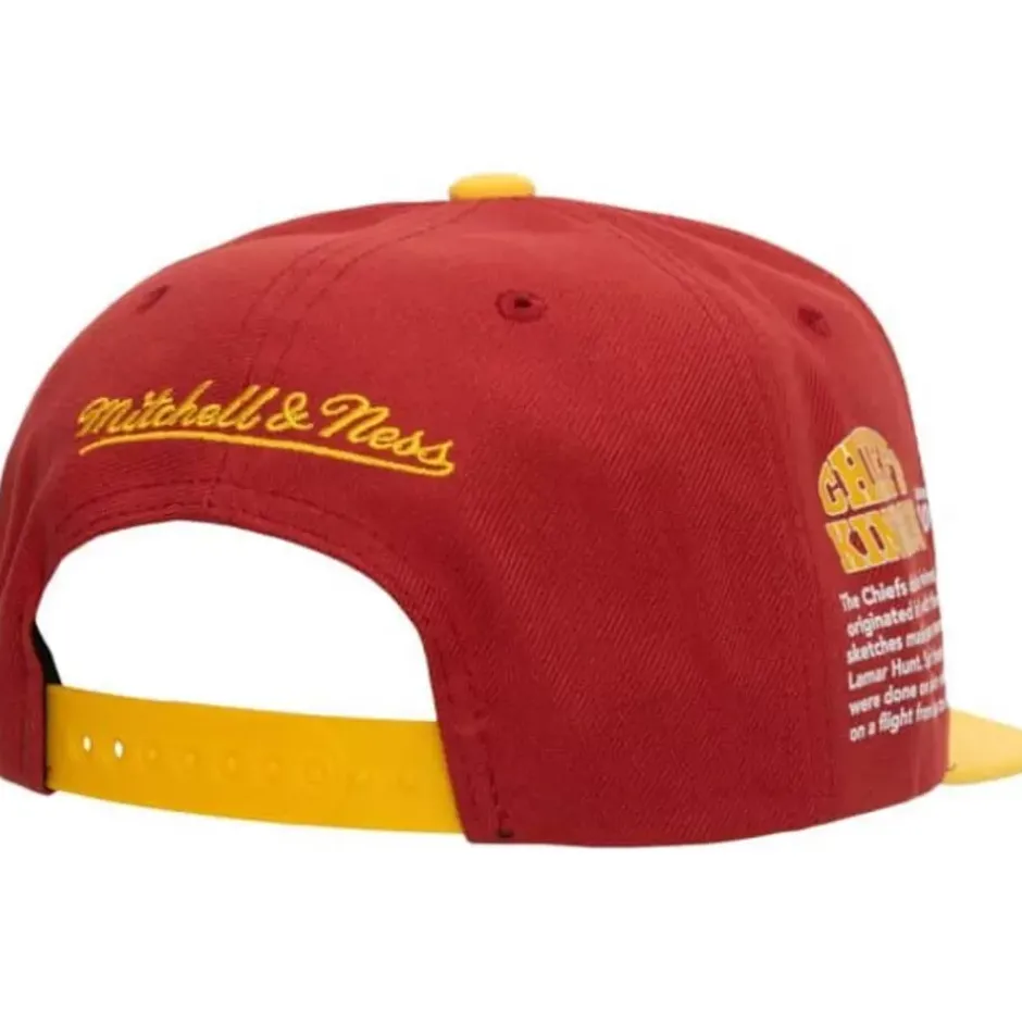 Mitchell & Ness Snapback-Team Origins Snapback Kansas City Chiefs