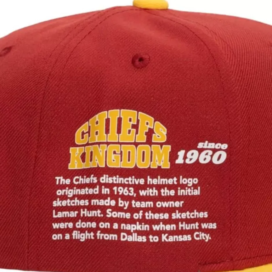 Mitchell & Ness Snapback-Team Origins Snapback Kansas City Chiefs