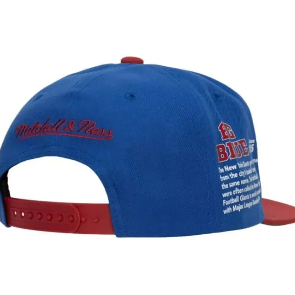 Mitchell & Ness Snapback-Team Origins Snapback New York Giants