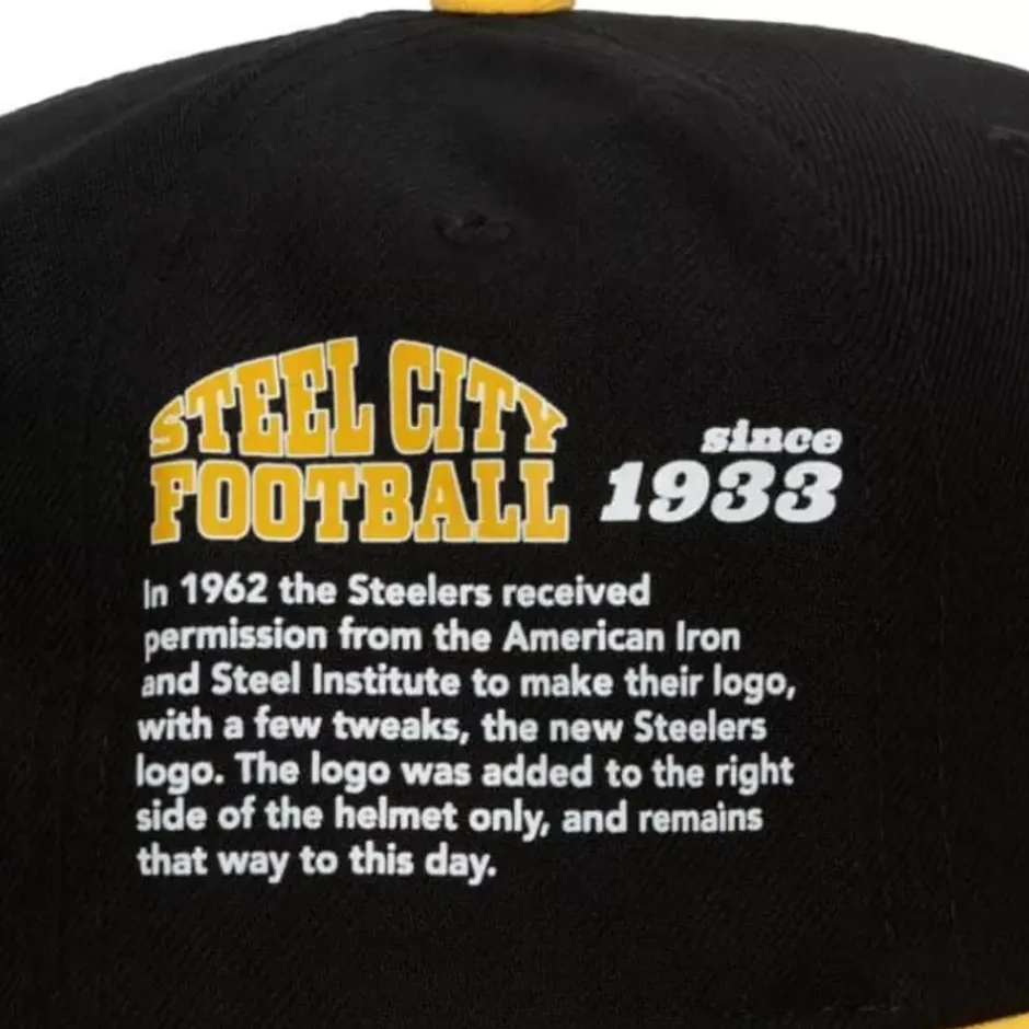 Mitchell & Ness Snapback-Team Origins Snapback Pittsburgh Steelers