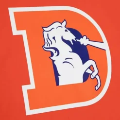 Men Mitchell & Ness T-Shirts & Tops-Team Origins S/S Top Denver Broncos