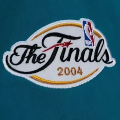 Men Mitchell & Ness T-Shirts & Tops-Team Origins S/S Top Detroit Pistons