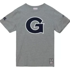 Men Mitchell & Ness T-Shirts & Tops-Team Origins S/S Top Georgetown University