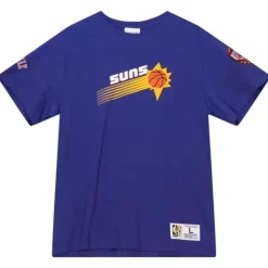 Men Mitchell & Ness T-Shirts & Tops-Team Origins S/S Top Phoenix Suns