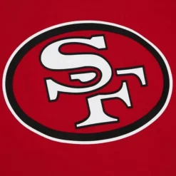 Men Mitchell & Ness T-Shirts & Tops-Team Origins S/S Top San Francisco 49Ers