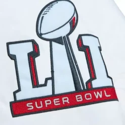 Men Mitchell & Ness Jackets & Outerwear-Team Origins Varsity Satin Jacket New England Patriots