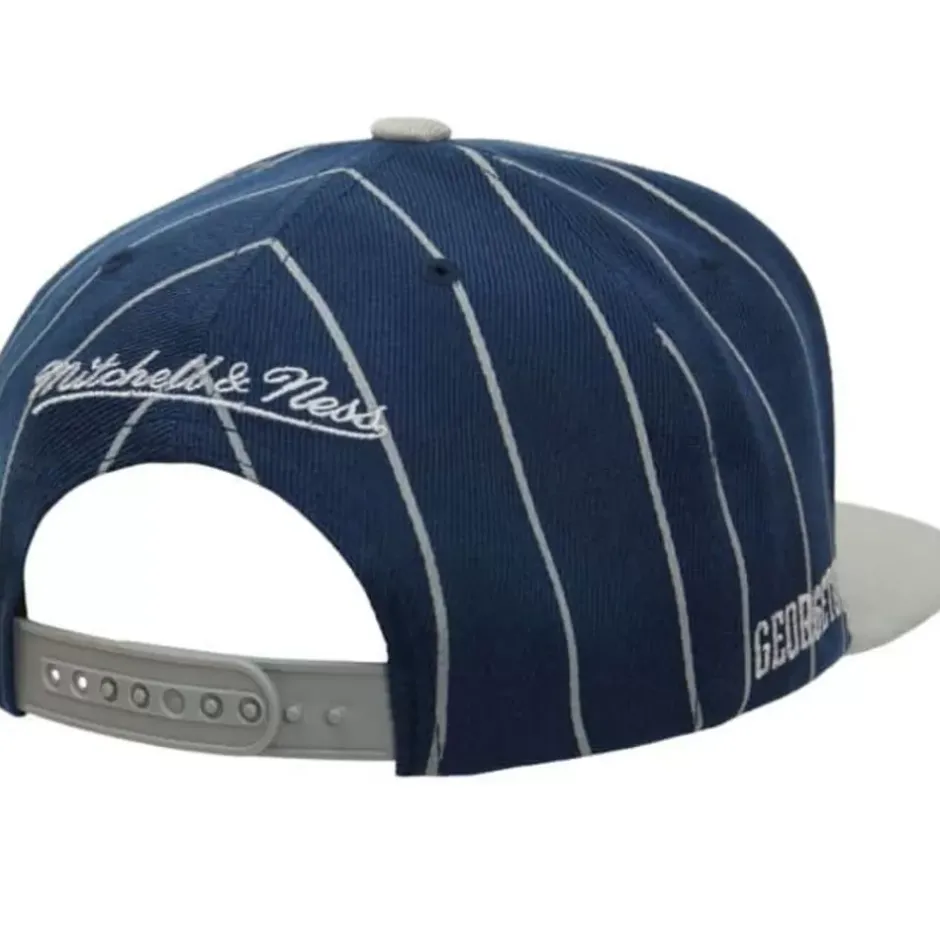 Mitchell & Ness Snapback-Team Pin Snapback Georgetown University