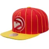 Mitchell & Ness Snapback-Team Pin Snapback Hwc Atlanta Hawks