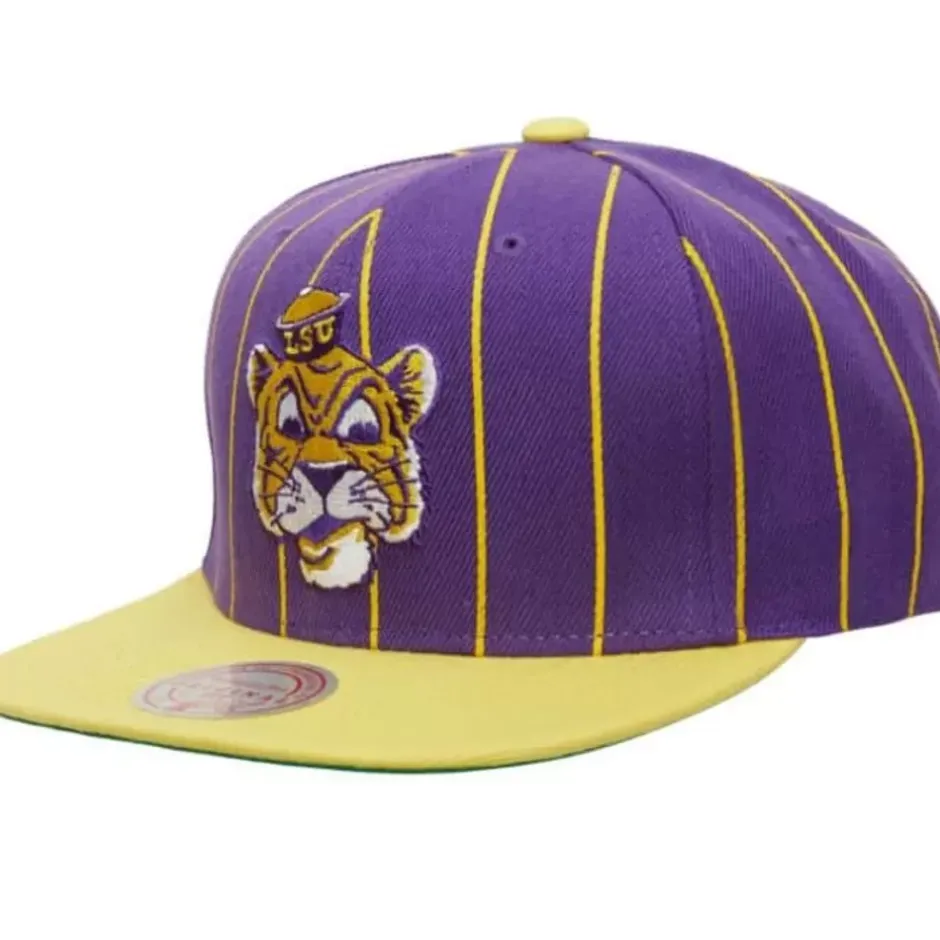 Mitchell & Ness Snapback-Team Pin Snapback Louisiana State University