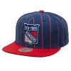 Mitchell & Ness Snapback-Team Pin Snapback New York Rangers