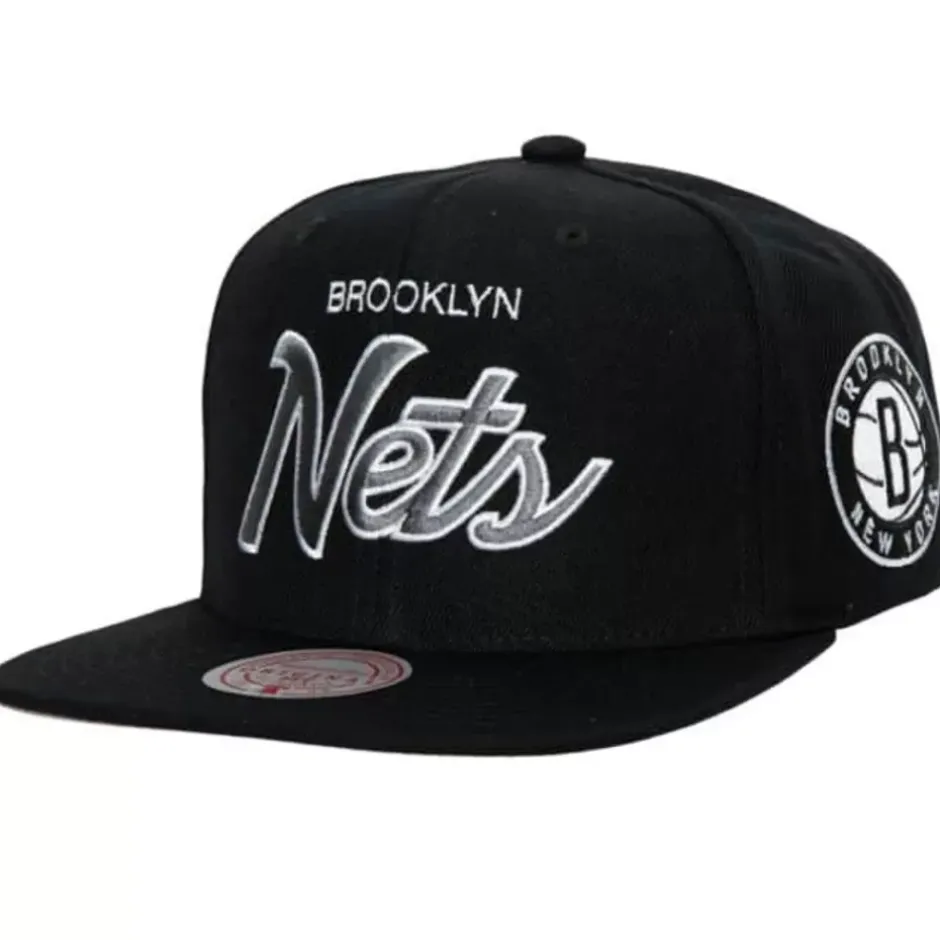 Mitchell & Ness Snapback-Team Script 2.0 Snapback Brooklyn Nets