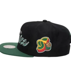 Mitchell & Ness Snapback-Team Script 2.0 Snapback Hwc Seattle Supersonics