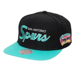 Mitchell & Ness Snapback-Team Script 2.0 Snapback Hwc San Antonio Spurs