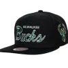 Mitchell & Ness Snapback-Team Script 2.0 Snapback Milwaukee Bucks