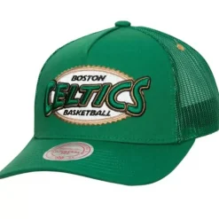 Mitchell & Ness Snapback-Team Seal Trucker Snapback Boston Celtics