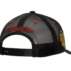 Mitchell & Ness Snapback-Team Seal Trucker Snapback Chicago Blackhawks
