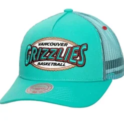 Mitchell & Ness Snapback-Team Seal Trucker Snapback Hwc Vancouver Grizzlies