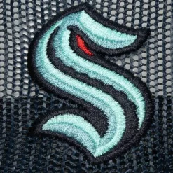 Mitchell & Ness Snapback-Team Seal Trucker Snapback Seattle Kraken