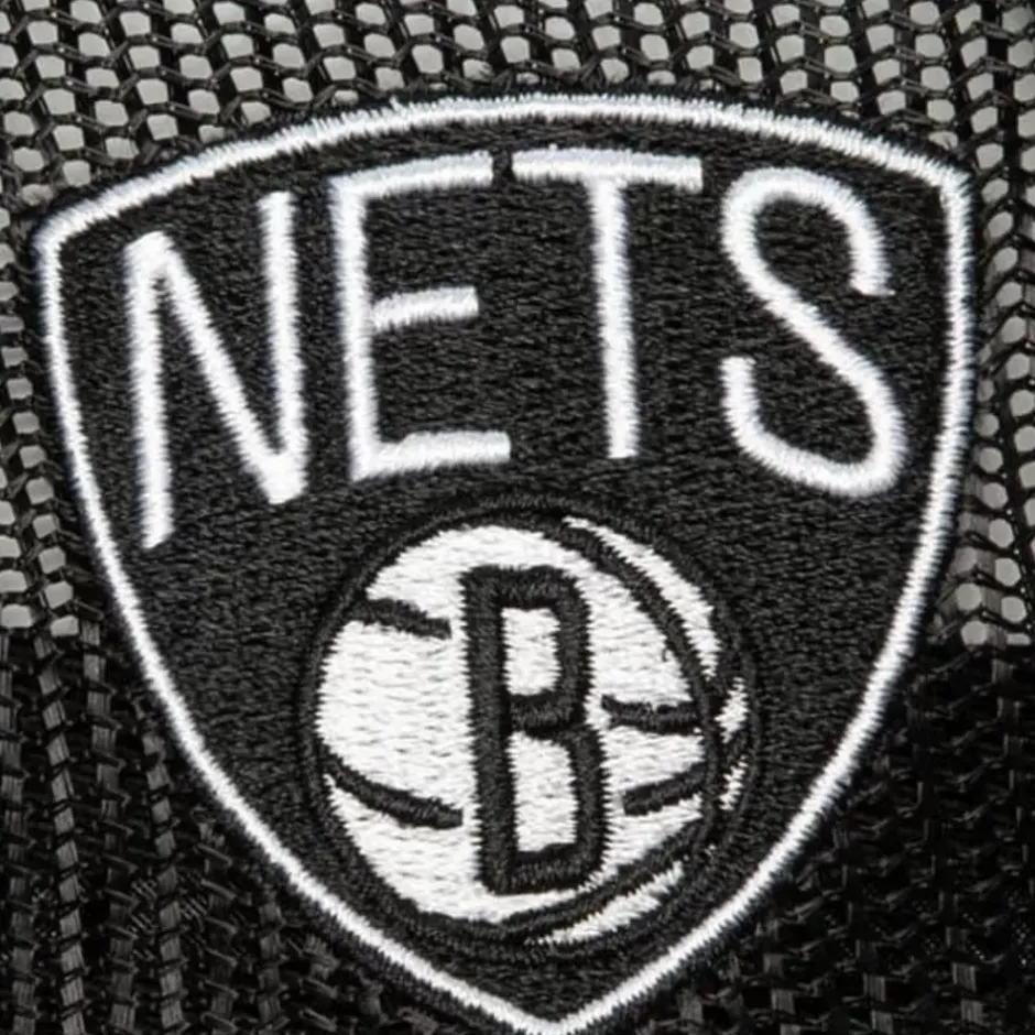 Mitchell & Ness Snapback-Team Seal Trucker Snapback Brooklyn Nets