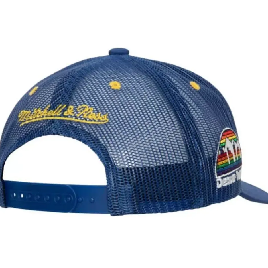 Mitchell & Ness Snapback-Team Seal Trucker Snapback Hwc Denver Nuggets