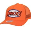 Mitchell & Ness Snapback-Team Seal Trucker Snapback Hwc New York Knicks