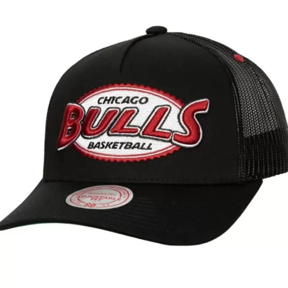 Mitchell & Ness Snapback-Team Seal Trucker Snapback Hwc Chicago Bulls