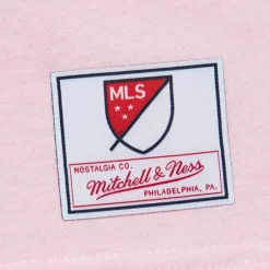 Men Mitchell & Ness T-Shirts & Tops-Team Trio Lockup Tee Inter Miami Cf