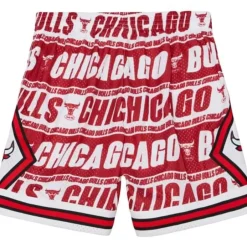 Men Mitchell & Ness Shorts-Teamwrap Swingman Chicago Bulls 1997-98 Shorts