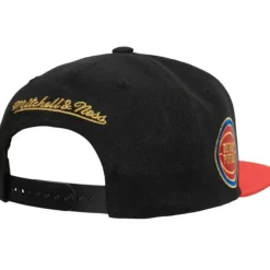 Mitchell & Ness Snapback-75Th Anniversary Gold Snapback Detroit Pistons
