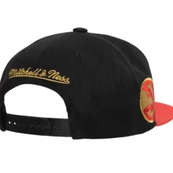 Mitchell & Ness Snapback-75Th Anniversary Gold Snapback Atlanta Hawks