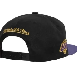Mitchell & Ness Snapback-75Th Anniversary Gold Snapback Los Angeles Lakers