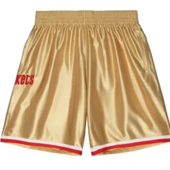 Mitchell & Ness Nba Swingman-75Th Anniversary Gold Swingman Houston Rockets 1993-94 Shorts