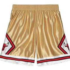 Mitchell & Ness Nba Swingman-75Th Anniversary Gold Swingman Chicago Bulls 1997-98 Shorts
