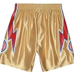 Mitchell & Ness Nba Swingman-75Th Anniversary Gold Swingman Detroit Pistons 1978-79 Shorts
