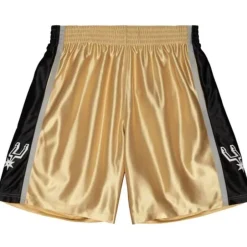 Mitchell & Ness Nba Swingman-75Th Anniversary Gold Swingman San Antonio Spurs 1998-99 Shorts