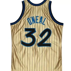 Mitchell & Ness Nba Swingman-75Th Anniversary Gold Swingman Shaquille O'Neal Orlando Magic 1993-94 Jersey