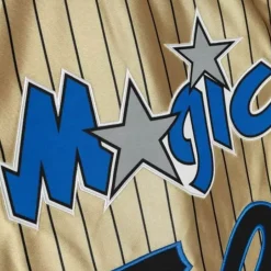 Mitchell & Ness Nba Swingman-75Th Anniversary Gold Swingman Shaquille O'Neal Orlando Magic 1993-94 Jersey