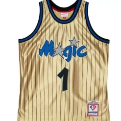 Mitchell & Ness Nba Swingman-75Th Anniversary Gold Swingman Penny Hardaway Orlando Magic 1993-94 Jersey