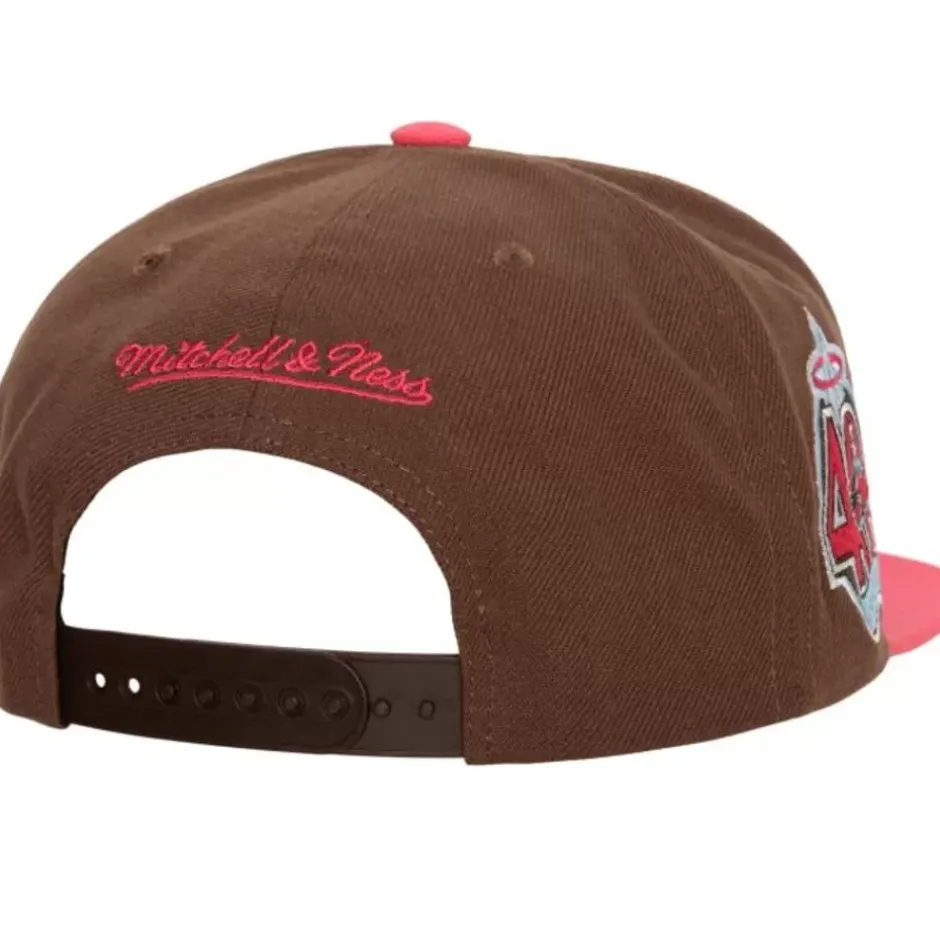 Mitchell & Ness Snapback-The Damn Snapback Coop Anaheim Angels