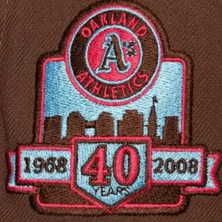 Mitchell & Ness Snapback-The Damn Snapback Coop Oakland Athletics