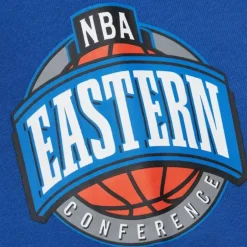 Men Mitchell & Ness Hoodies & Sweatshirts-There And Back Fleece Crew New York Knicks