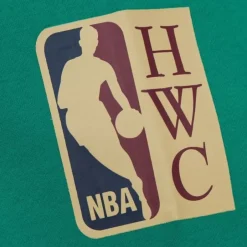 Men Mitchell & Ness Hoodies & Sweatshirts-There And Back Fleece Crew Boston Celtics