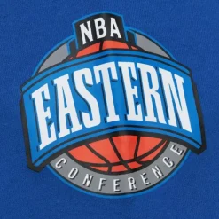 Men Mitchell & Ness Hoodies & Sweatshirts-There And Back Fleece Crew Philadelphia 76Ers