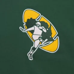 Men Mitchell & Ness Hoodies & Sweatshirts-There And Back Fleece Crew Green Bay Packers