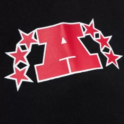 Men Mitchell & Ness Hoodies & Sweatshirts-There And Back Fleece Crew Oakland Raiders