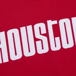 Men Mitchell & Ness Hoodies & Sweatshirts-There And Back Fleece Crew Houston Rockets