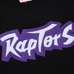 Men Mitchell & Ness Hoodies & Sweatshirts-There And Back Fleece Crew Toronto Raptors