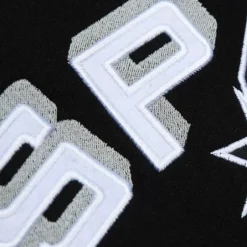 Men Mitchell & Ness Hoodies & Sweatshirts-There And Back Fleece Crew San Antonio Spurs